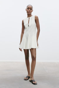 Mini Robe Ajourée Femme - Coupe Slim - Style High Street